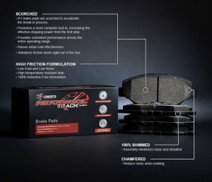 Mini Cooper Brake Pads - Front - R1 Concepts - Track/Street - `14-`21